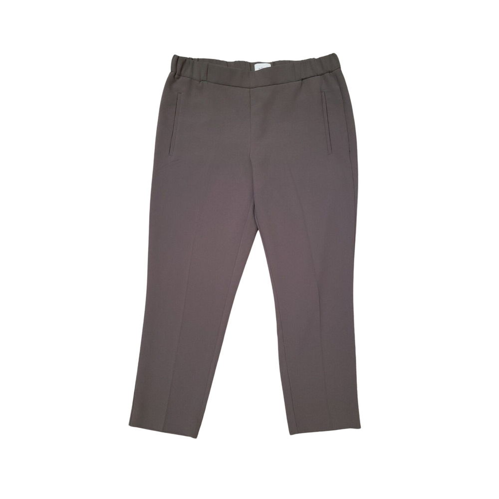 Aritzia Wilfred Women's Darontal Gray Cropped Dress Pant Size 10